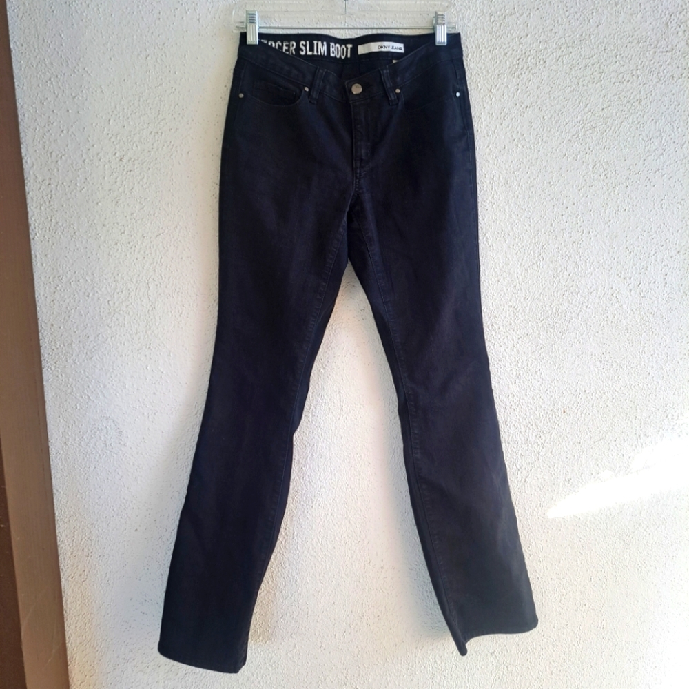 😁DKNY MERCER SLIM BOOT JEANS